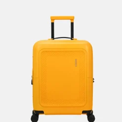 Handbagage Koffers^American Tourister Dashpop handbagage koffer 55 cm golden yellow