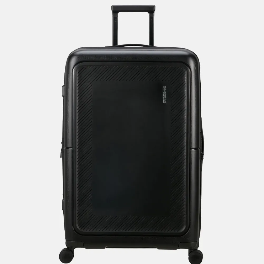Reiskoffers^American Tourister Dashpop reiskoffer 77 cm true black