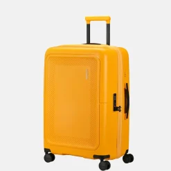 Reiskoffers^American Tourister Dashpop reiskoffer 67 cm golden yellow