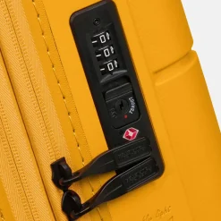 Handbagage Koffers^American Tourister Dashpop handbagage koffer 55 cm golden yellow
