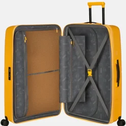 Reiskoffers^American Tourister Dashpop reiskoffer 77 cm golden yellow