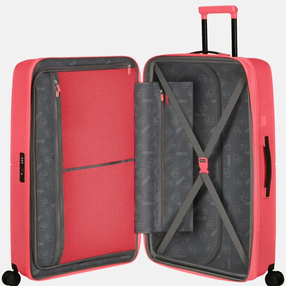 Reiskoffers^American Tourister Dashpop reiskoffer 77 cm sugar pink