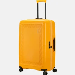 Reiskoffers^American Tourister Dashpop reiskoffer 77 cm golden yellow
