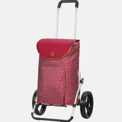 Boodschappentrolleys^Andersen Royal Famkte boodschappentrolley rood