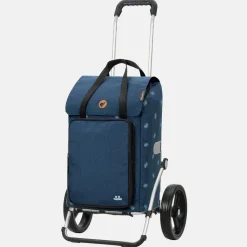 Boodschappentrolleys^Andersen Royal Shopper Ivar boodschappentrolley blauw