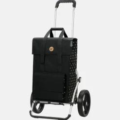 Boodschappentrolleys^Andersen royal shopper Janne boodschappentrolley black