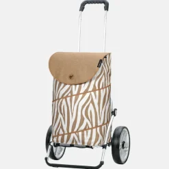 Boodschappentrolleys^Andersen Royal Tyra boodschappentrolley zebra