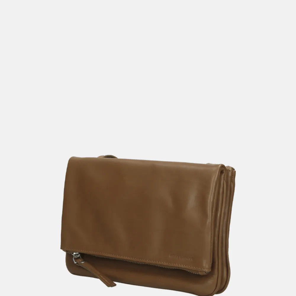 Crossbody Tassen^Aunts and Uncles Jamie's Orchard Raspberry crossbody tas desert taupe