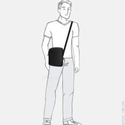 Crossbody Tassen^Aunts and Uncles Japan crossbody tas M black