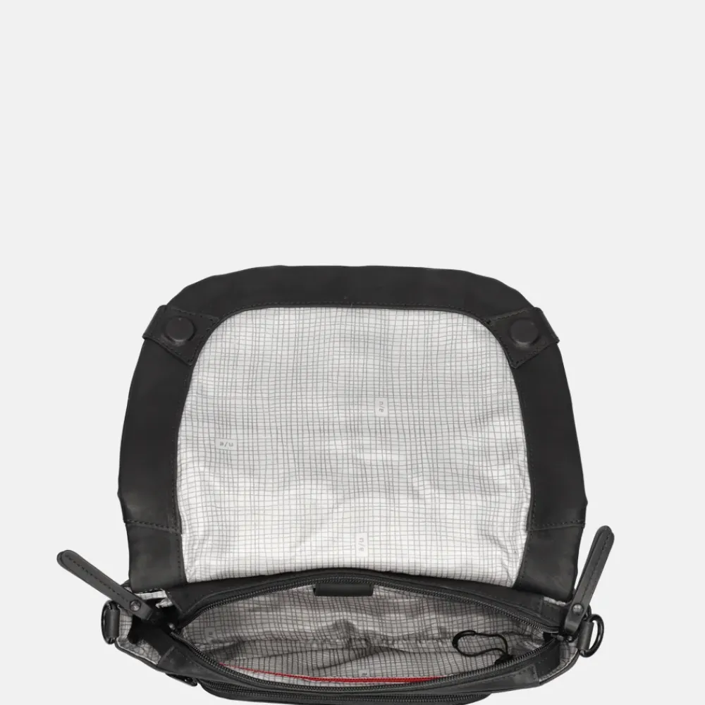 Schoudertassen^Aunts and Uncles Japan Sendai crossbody tas black