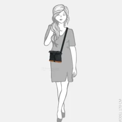 Crossbody Tassen^Aunts and Uncles Japan Tsu crossbody tas/heuptas night blue