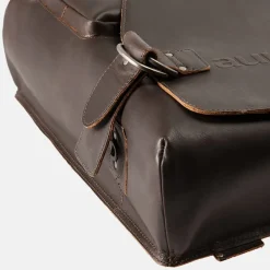 Heren Laptoptassen^Aunts and Uncles Judd Hunter big laptoptas vintage brown