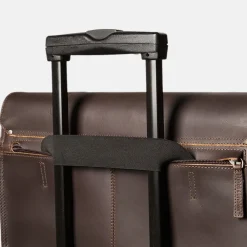 Heren Laptoptassen^Aunts and Uncles Judd Hunter big laptoptas vintage brown