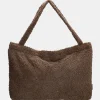 Shoppers^Beagles Ariany teddy shopper XL donker taupe -- OUD