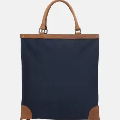 Handtassen^Beagles boodschappentas blauw