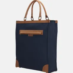 Handtassen^Beagles boodschappentas blauw