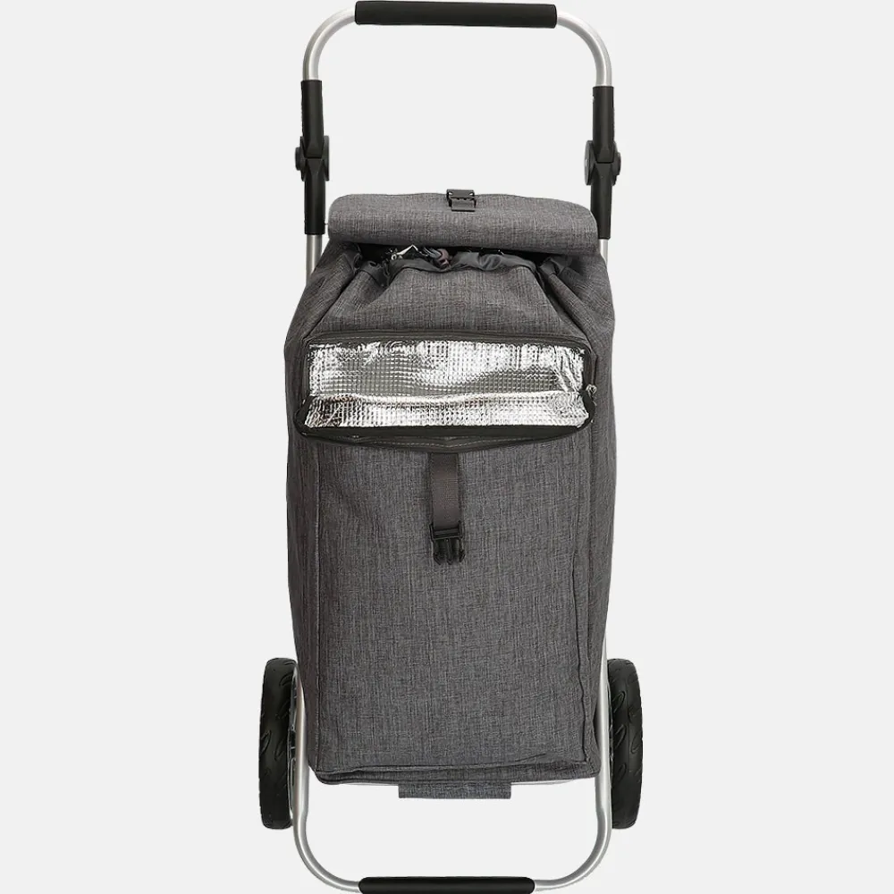 Boodschappentrolleys^Beagles boodschappentrolley dark grey