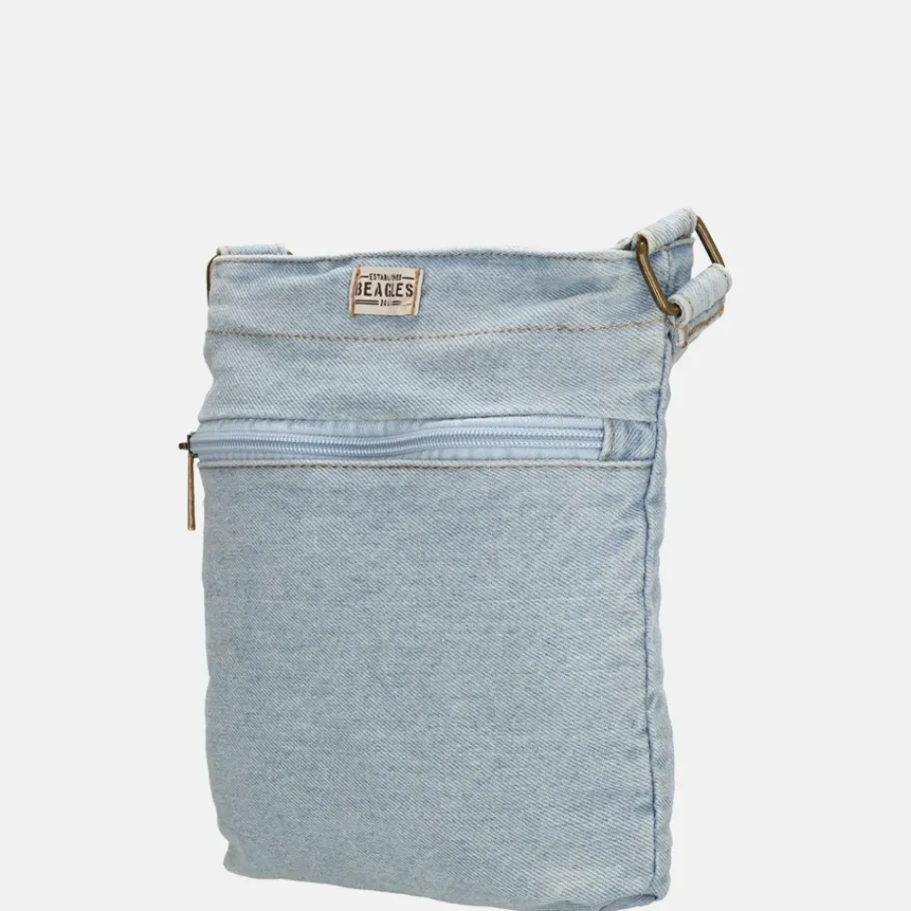 Crossbody Tassen^Beagles crossbody tas lichtblauw