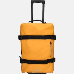 Handbagage Tassen | Reistassen Op Wielen^Beagles Dubbeldekker reistas op wielen 52 cm okergeel