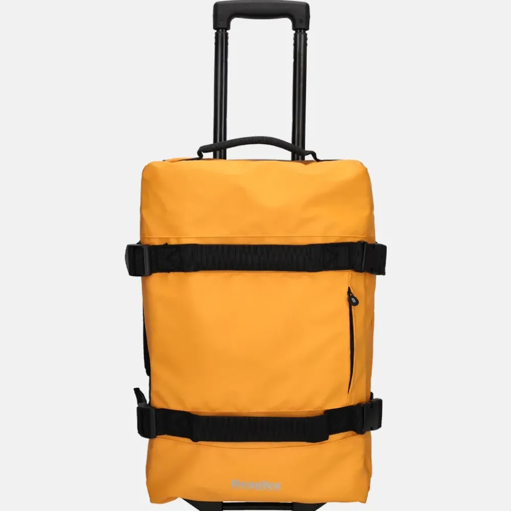 Handbagage Tassen | Reistassen Op Wielen^Beagles Dubbeldekker reistas op wielen 52 cm okergeel