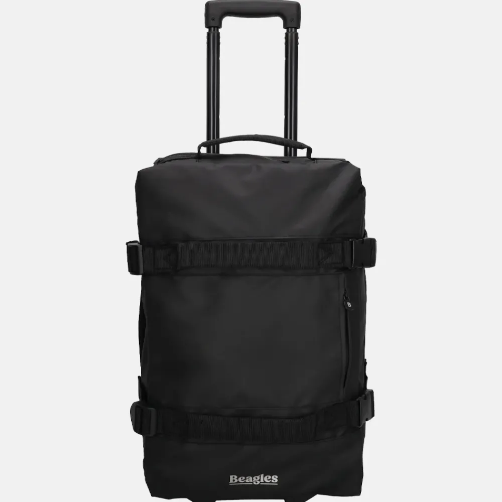 Handbagage Tassen | Reistassen Op Wielen^Beagles Dubbeldekker reistas op wielen 52 cm zwart