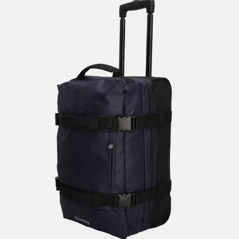 Handbagage Tassen | Reistassen Op Wielen^Beagles Dubbeldekker reistas op wielen 52 cm blauw