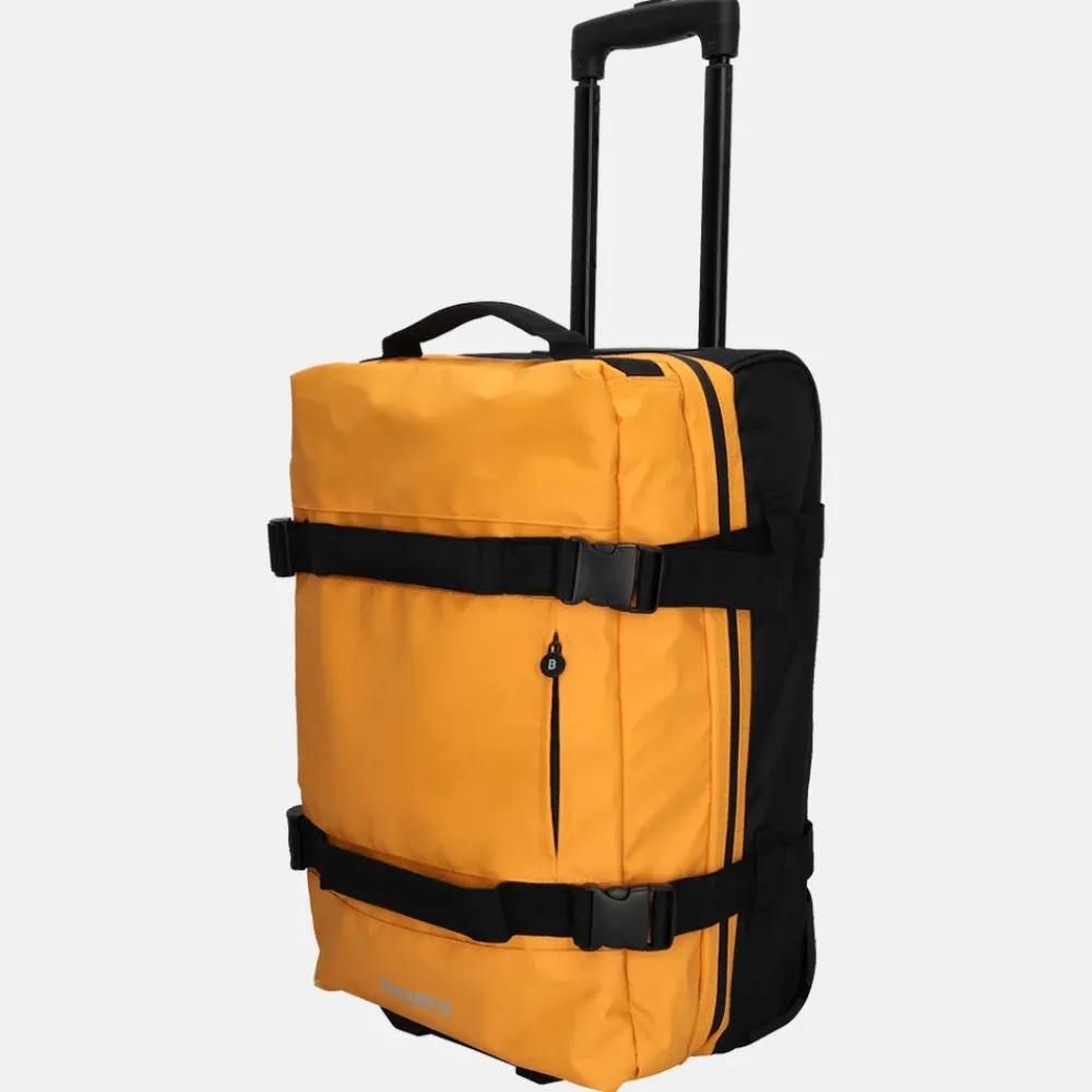 Handbagage Tassen | Reistassen Op Wielen^Beagles Dubbeldekker reistas op wielen 52 cm okergeel