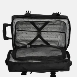 Handbagage Tassen | Reistassen Op Wielen^Beagles Dubbeldekker reistas op wielen 52 cm zwart