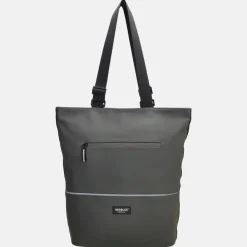 Fietstassen^Beagles fietstas shopper grey