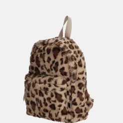 Kinderrugzakken | Kinderschooltassen^Beagles kinderrugzak faux fur luipaard