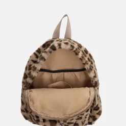 Kinderrugzakken | Kinderschooltassen^Beagles kinderrugzak faux fur luipaard