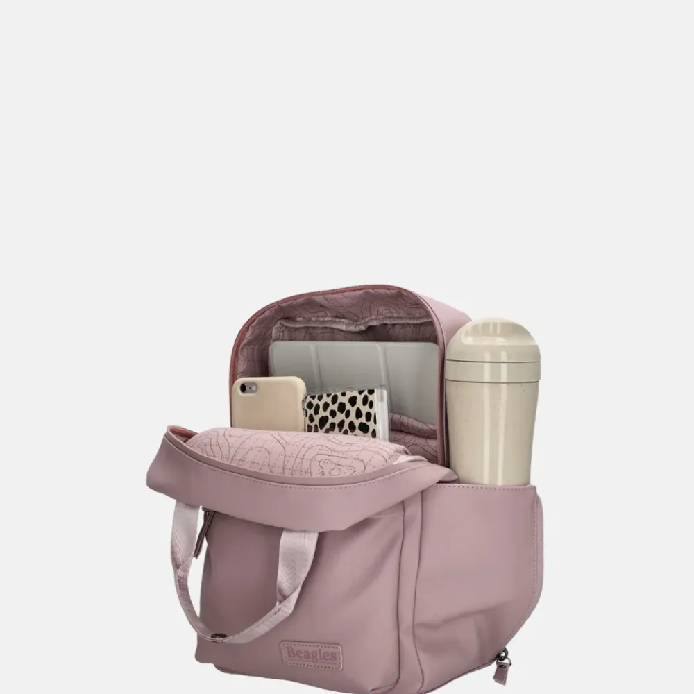 Kinderrugzakken | Kinderschooltassen^Beagles kinderrugzak old pink