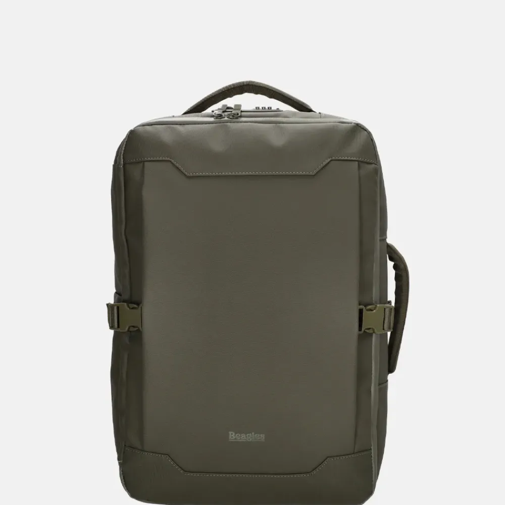 Vrijetijd Rugzakken | Laptop Rugzakken^Beagles laptoprugzak 15 inch olijfgroen