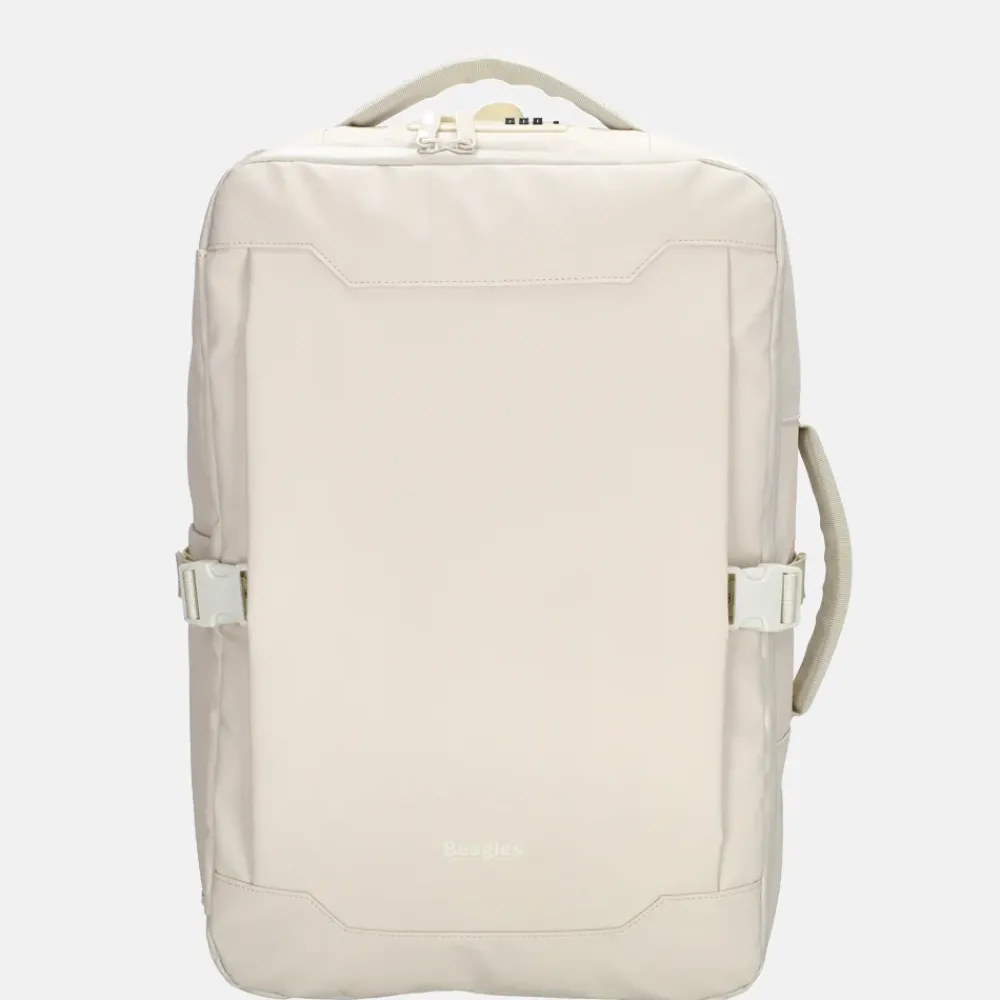 Vrijetijd Rugzakken | Laptop Rugzakken^Beagles laptoprugzak 17 inch gebroken wit