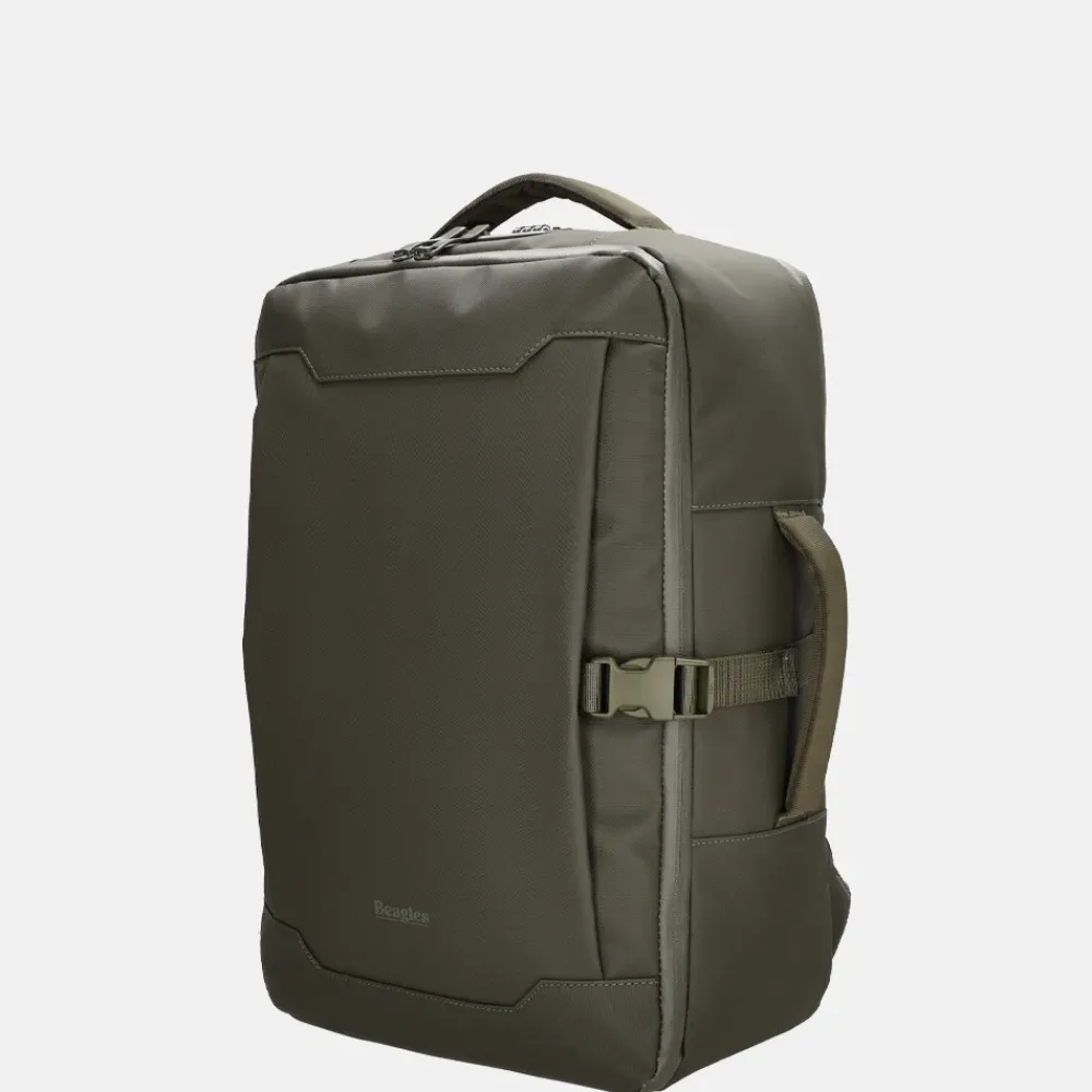 Vrijetijd Rugzakken | Laptop Rugzakken^Beagles laptoprugzak 15 inch olijfgroen