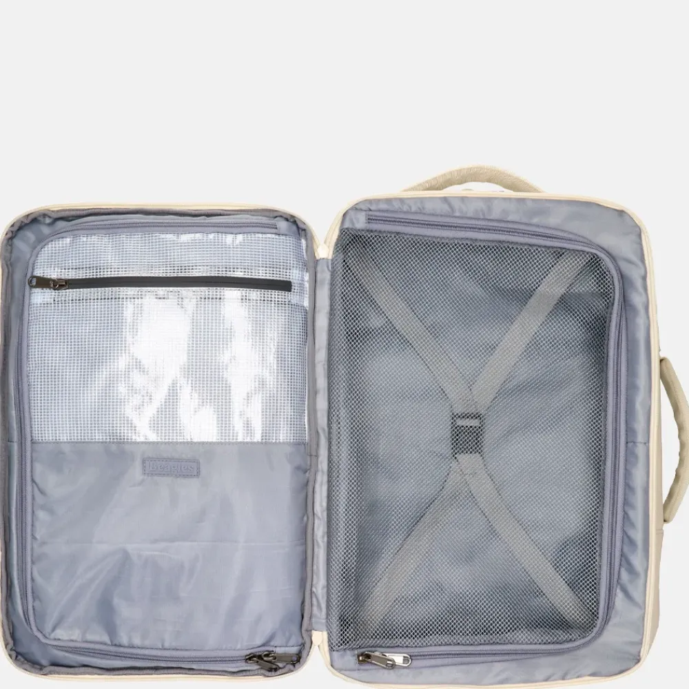 Vrijetijd Rugzakken | Laptop Rugzakken^Beagles laptoprugzak 17 inch gebroken wit