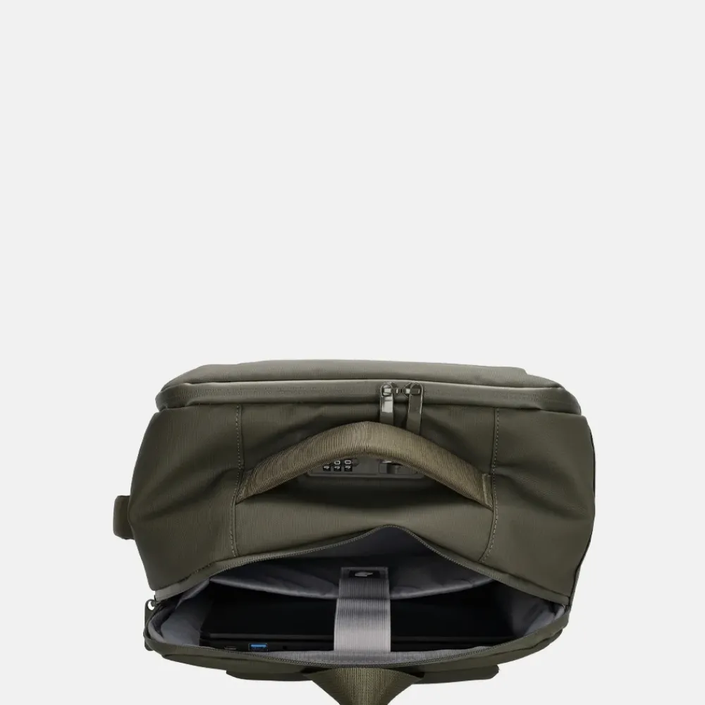 Vrijetijd Rugzakken | Laptop Rugzakken^Beagles laptoprugzak 17 inch olijfgroen
