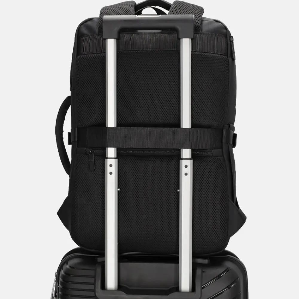 Vrijetijd Rugzakken | Laptop Rugzakken^Beagles laptoprugzak 17 inch zwart