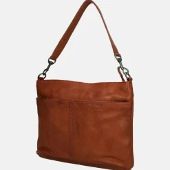 Schoudertassen^Bear Design Angelica schoudertas cognac