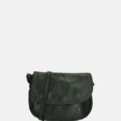 Crossbody Tassen^Bear Design crossbody tas studs green