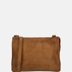 Crossbody Tassen^Bear Design crossbody tas cognac