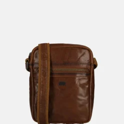 Crossbody Tassen^Bear Design crossbody tas cognac
