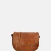 Crossbody Tassen^Bear Design crossbody tas studs cognac