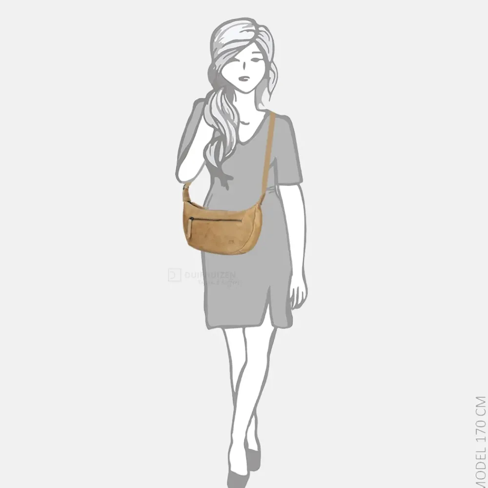 Crossbody Tassen^Bear Design crossbody tas baltic beige