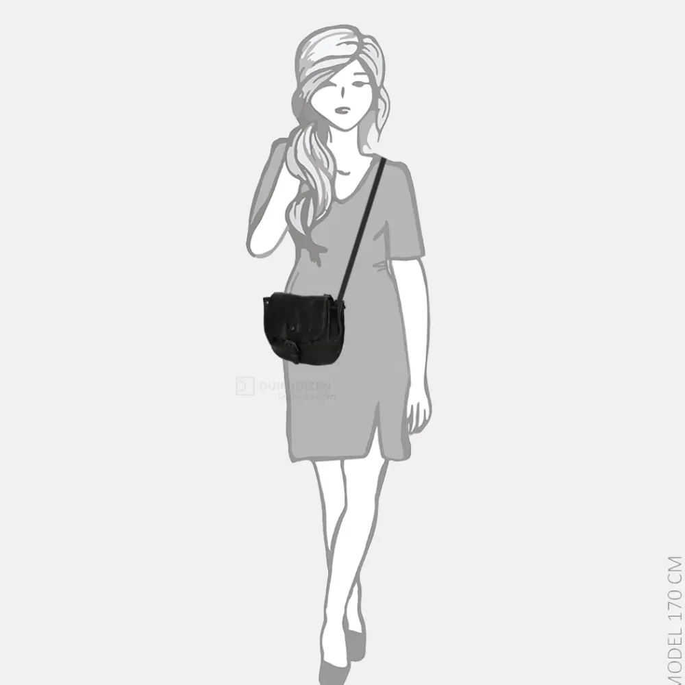 Crossbody Tassen^Bear Design crossbody tas black