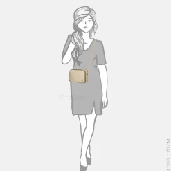 Crossbody Tassen^Bear Design crossbody tas feather
