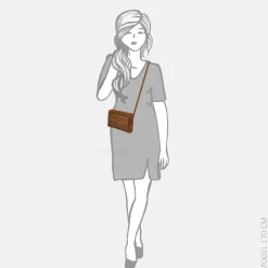 Crossbody Tassen^Bear Design crossbody tas cognac