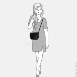 Crossbody Tassen^Bear Design crossbody tas studs black