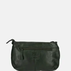 Crossbody Tassen^Bear Design crossbody tas studs green