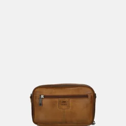 Crossbody Tassen^Bear Design crossbody tas cognac